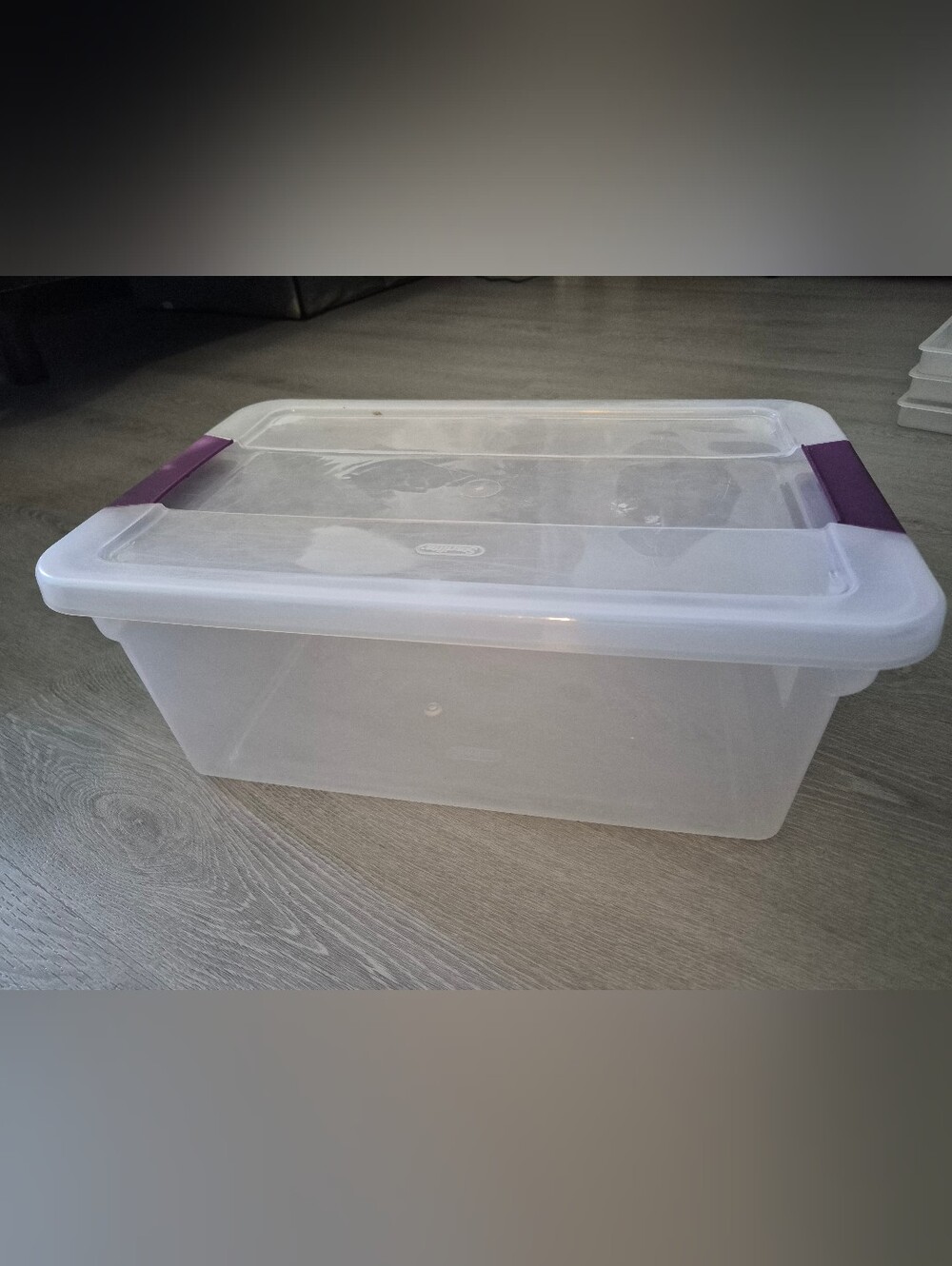 Sterilite 15-Quart ClearView Latch Box Storage Tote Container